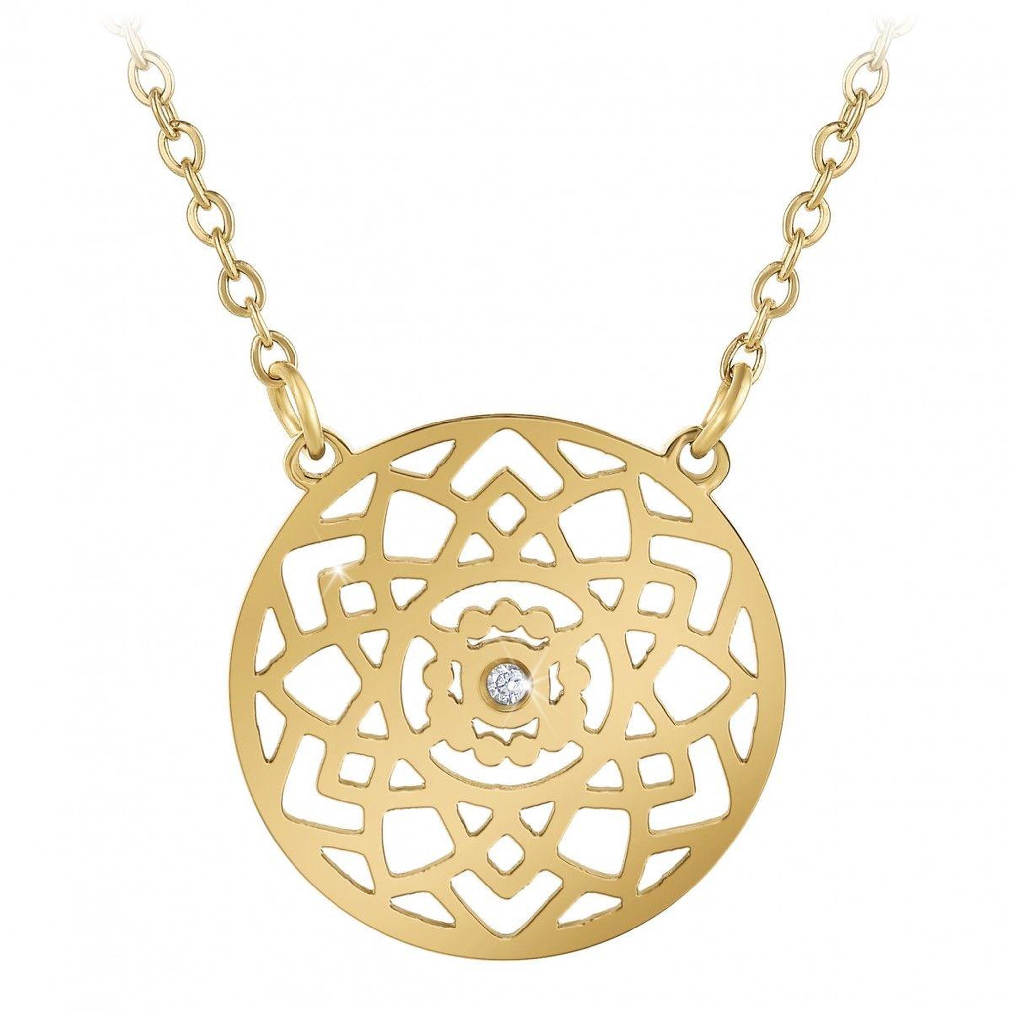 SC BOHEME Collier par SC Bohème orné d'un véritable diamant blanc