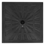 Voir la diapositive 5 : VIDAXL Base carree de parasol Resine Noir 12 kg