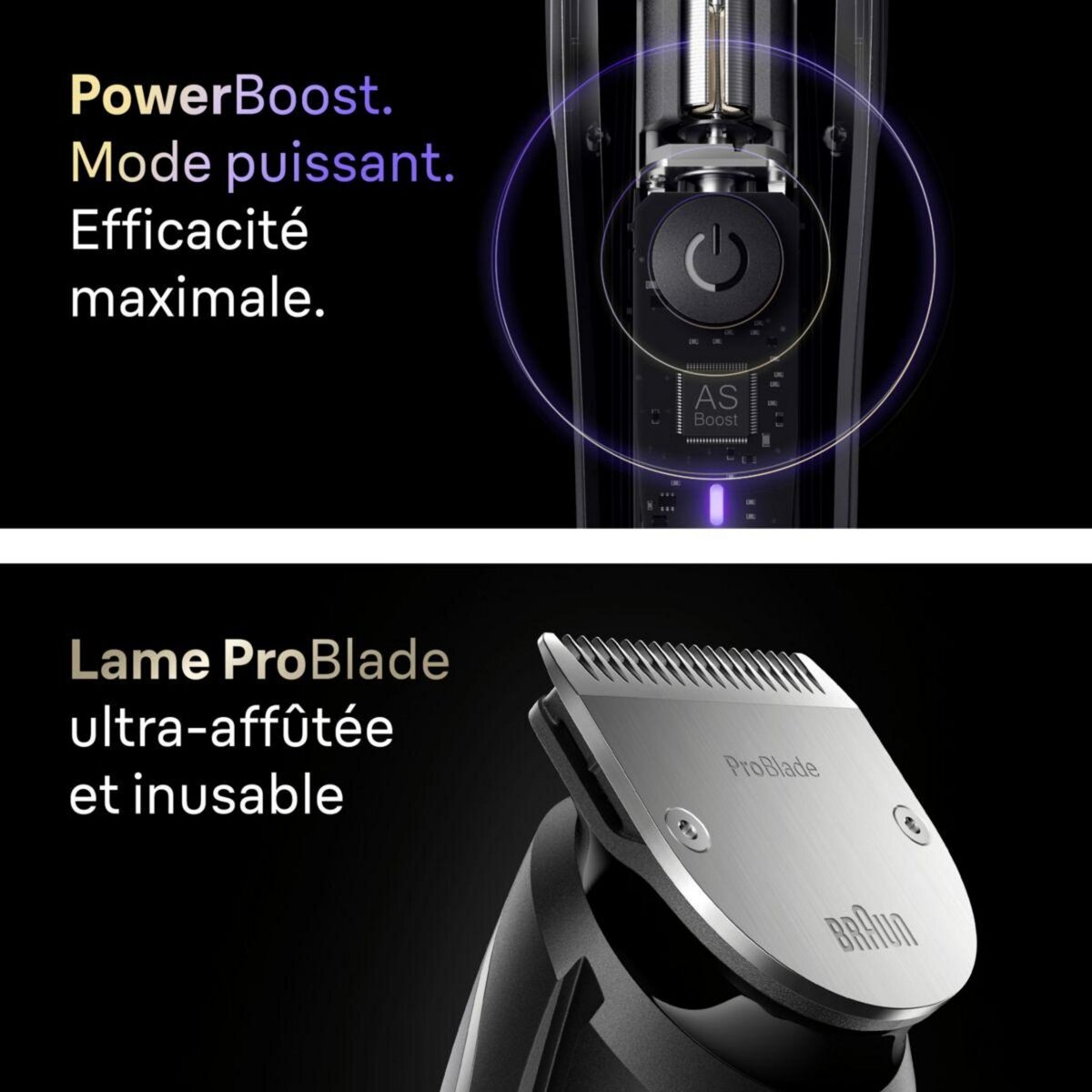 BRAUN Tondeuse barbe BT9520