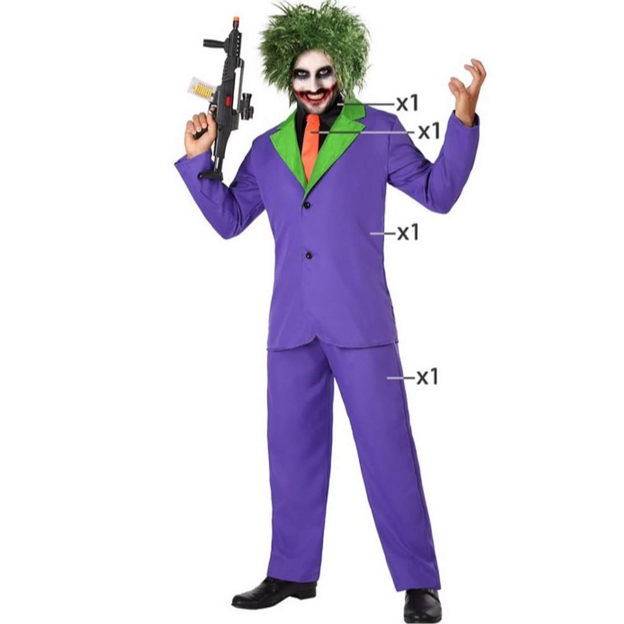 Voir la diapositive 2 : ATOSA Déguisement clown - homme - M/L