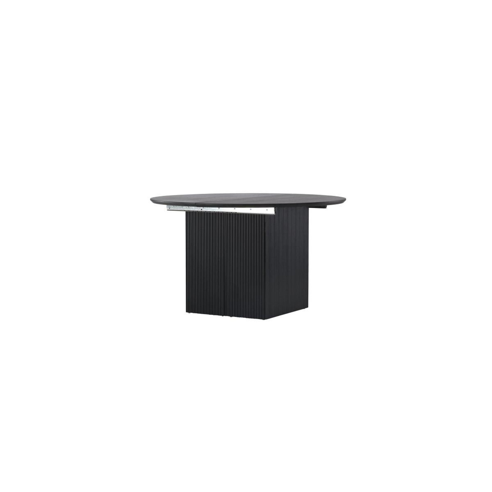 Voir la diapositive 3 : Paris Prix Table à manger extensible  mathilda  130-180cm noir