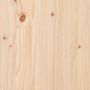 Voir la diapositive 5 : VIDAXL Tete de lit 165,5x4x100 cm Bois massif de pin