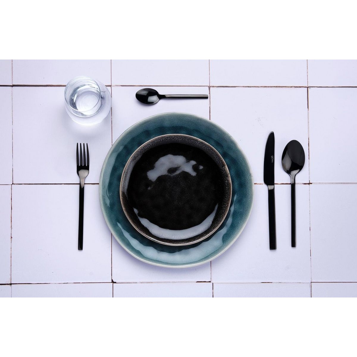 BJORN Ménagère 24 pièces EMUND - Black