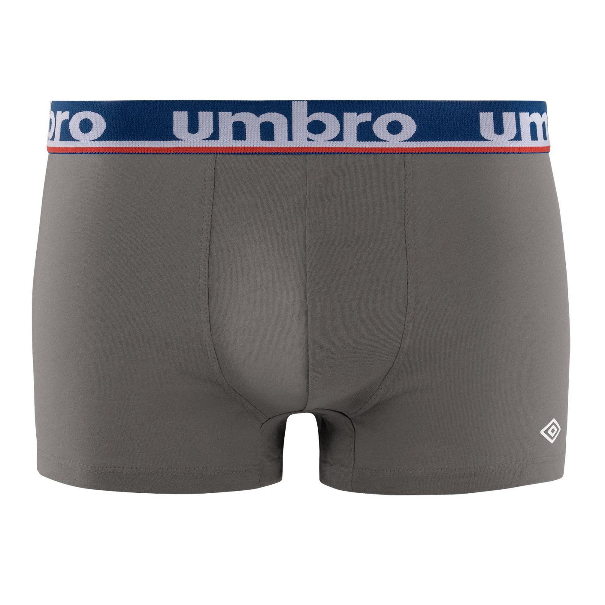 Voir la diapositive 6 : UMBRO Lot de 5 Boxers coton homme uni