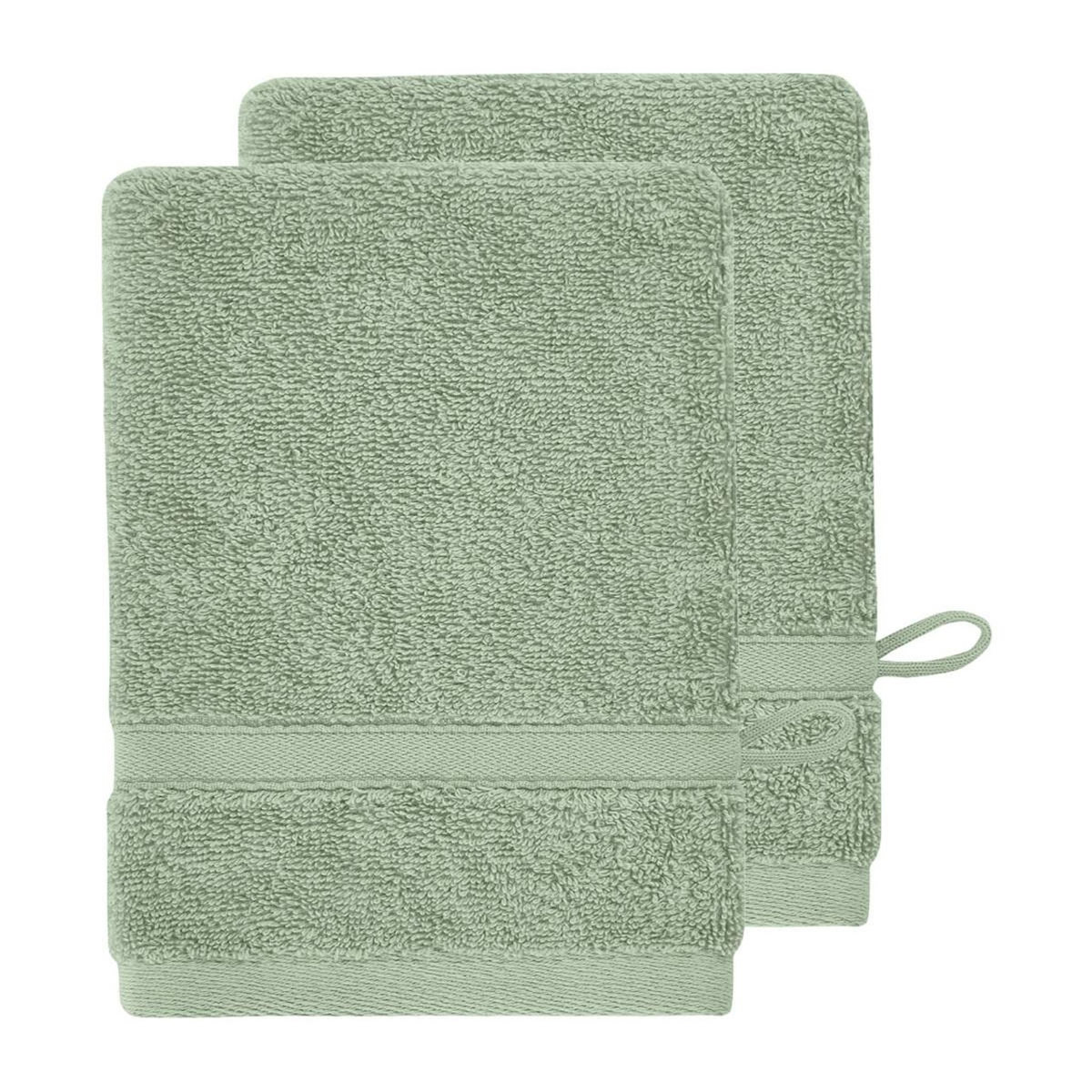 Sensei Maison Lot de 2 gants en coton biologique 520 g/m² BIO ORGANIKA