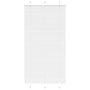 Voir la diapositive 1 : VIDAXL Store plisse blanc 105x200cm largeur du tissu 104,4cm polyester