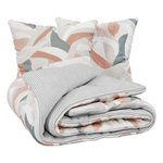 ATMOSPHERA Parure de Lit 3 Pièces  Aeris  240x220cm Gris