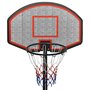 Voir la diapositive 5 : VIDAXL Support de basket-ball Noir 237-307 cm Polyethylene