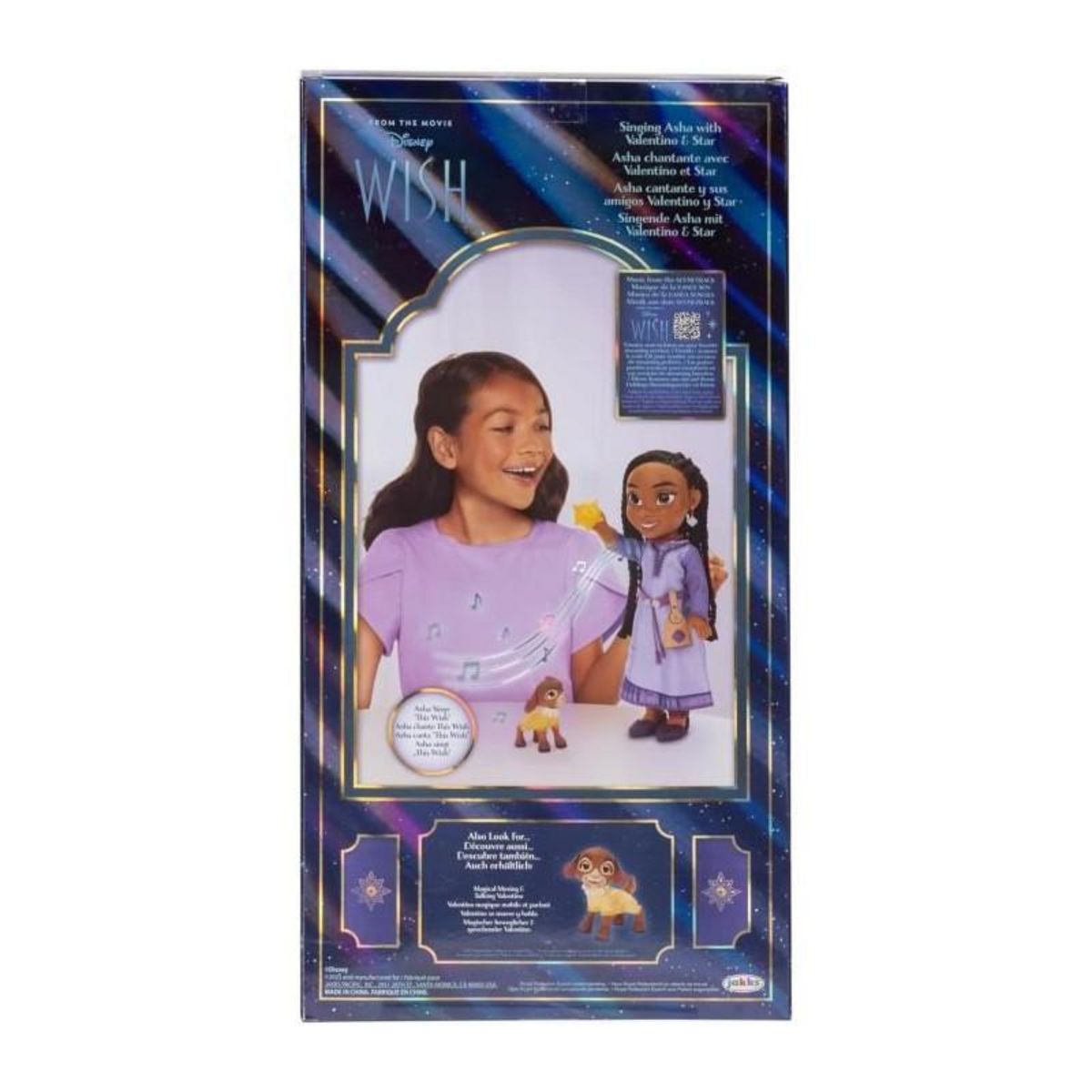 Jakks Pacific WISH - Poupée Asha électronique - 38 cm - JAKKS - 480440