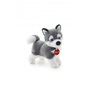 Voir la diapositive 1 : Trudi Peluche chien husky marcus s