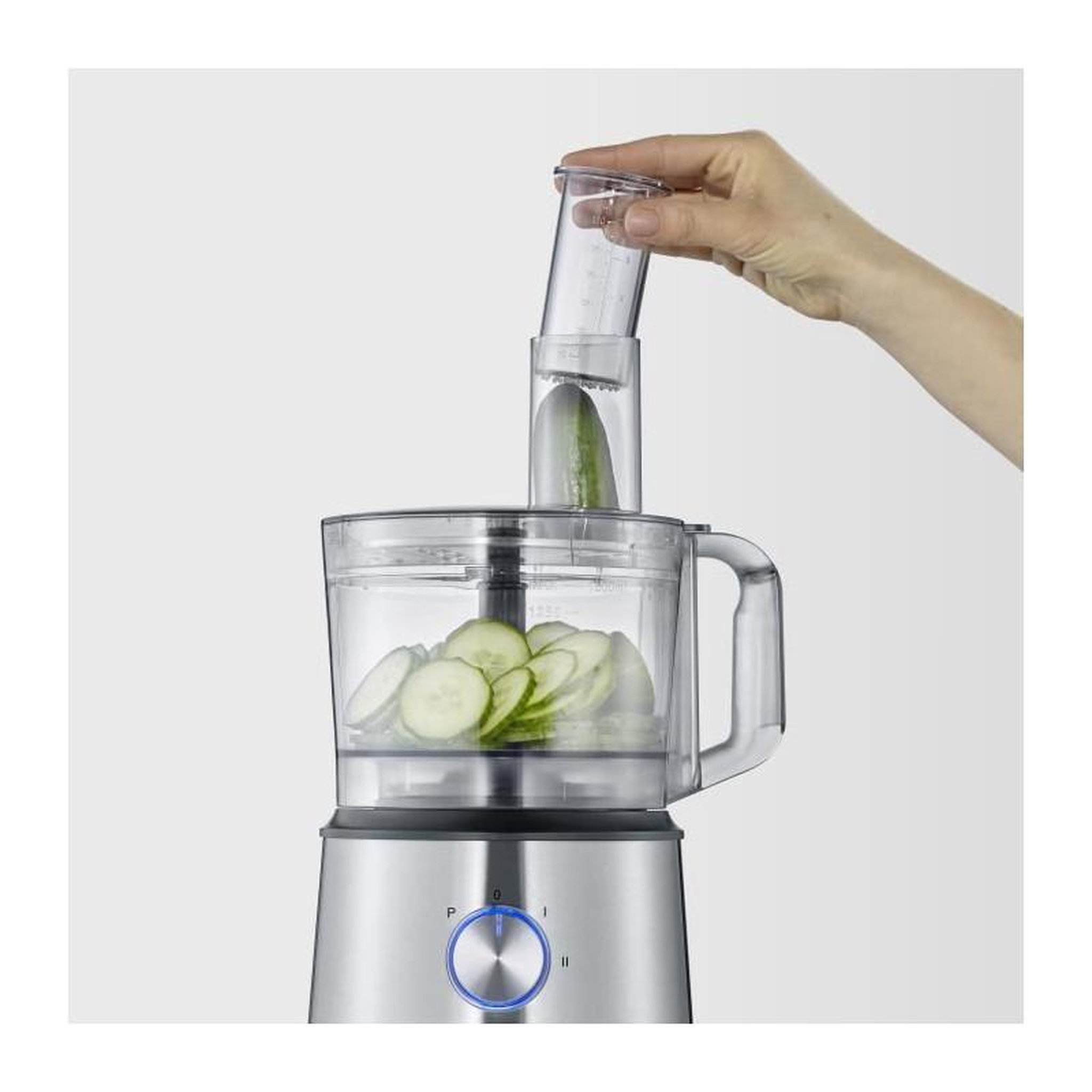 Voir la diapositive 4 : SEVERIN Robot multifonctions 1.5l 1200w inox/noir - KM3892