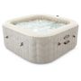 Voir la diapositive 1 : INTEX Spa gonfable carré - 4/6 places - PURE SPA CHEVRON