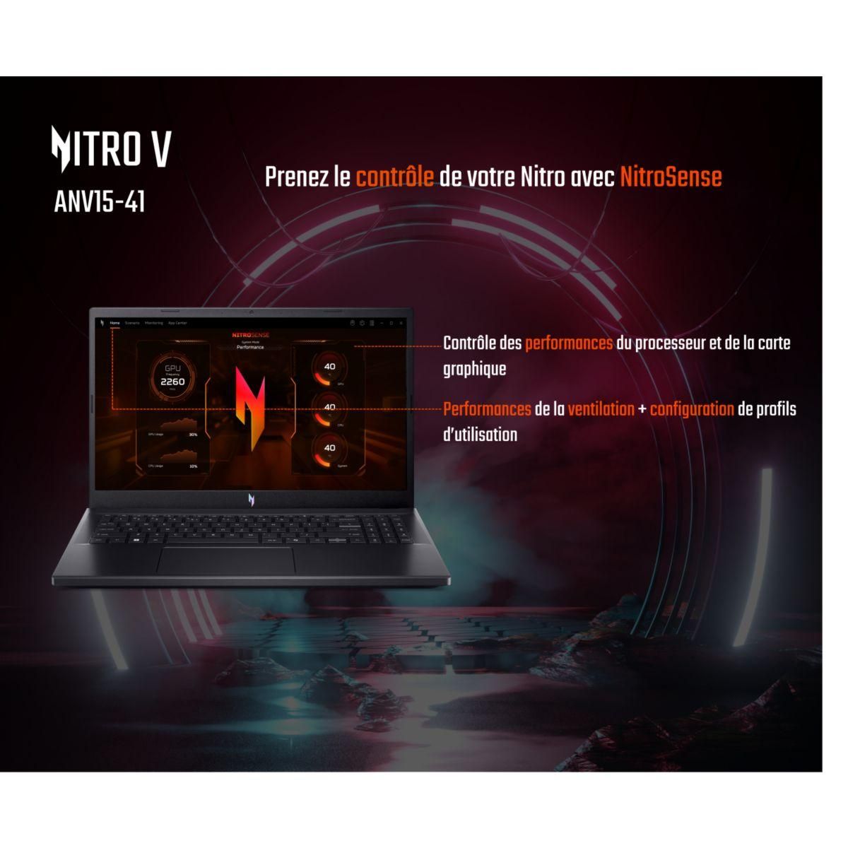 ACER PC Gamer Nitro V 15 ANV15-41-R1RW