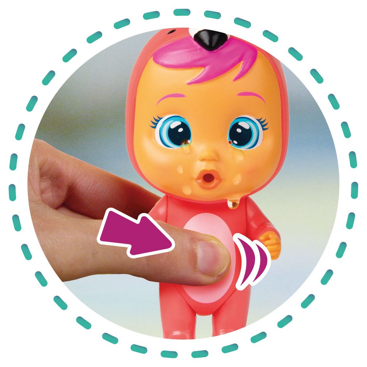 IMC TOYS Cry Babies Magic Tears - La Poussette de Fancy