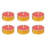 ATMOSPHERA Lot de 6 Bougies Chauffe-Plat Parfumées  Izor  3,7cm Fruit des Bois