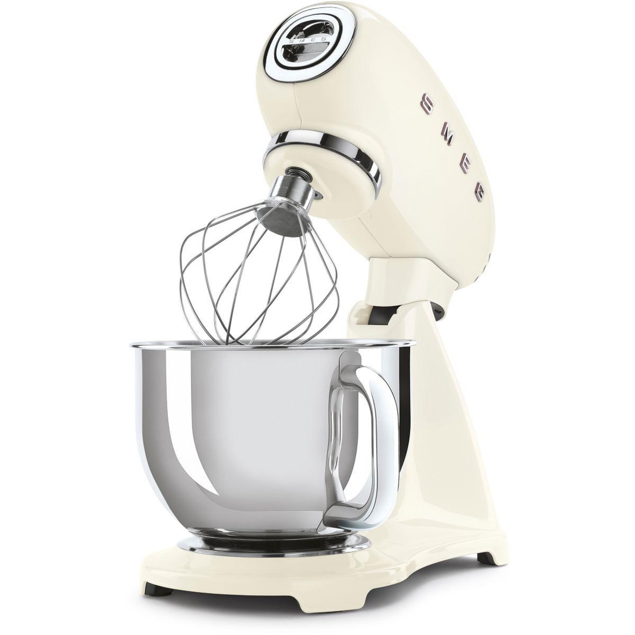 Voir la diapositive 4 : SMEG Robot pâtissier SMF03CREU Crème