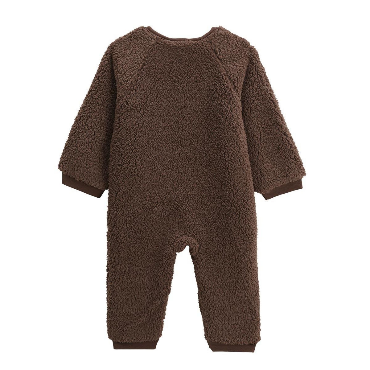 Petit Béguin Surpyjama bébé en sherpa Cracotte