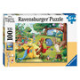 Voir la diapositive 1 : RAVENSBURGER Ravensburger Puzzle Disney Winnie the Pooh, 100pcs. XXL 129973