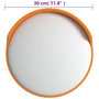 Voir la diapositive 6 : VIDAXL Miroir de traffic convexe exterieur Orange Ø30 cm Polycarbonate