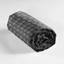 Voir la diapositive 2 : Paris Prix Drap Housse en Coton  Aristide  140x190cm Anthracite