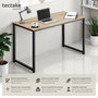 Voir la diapositive 2 : tectake Bureau Style industriel Grand espace pour les jambes