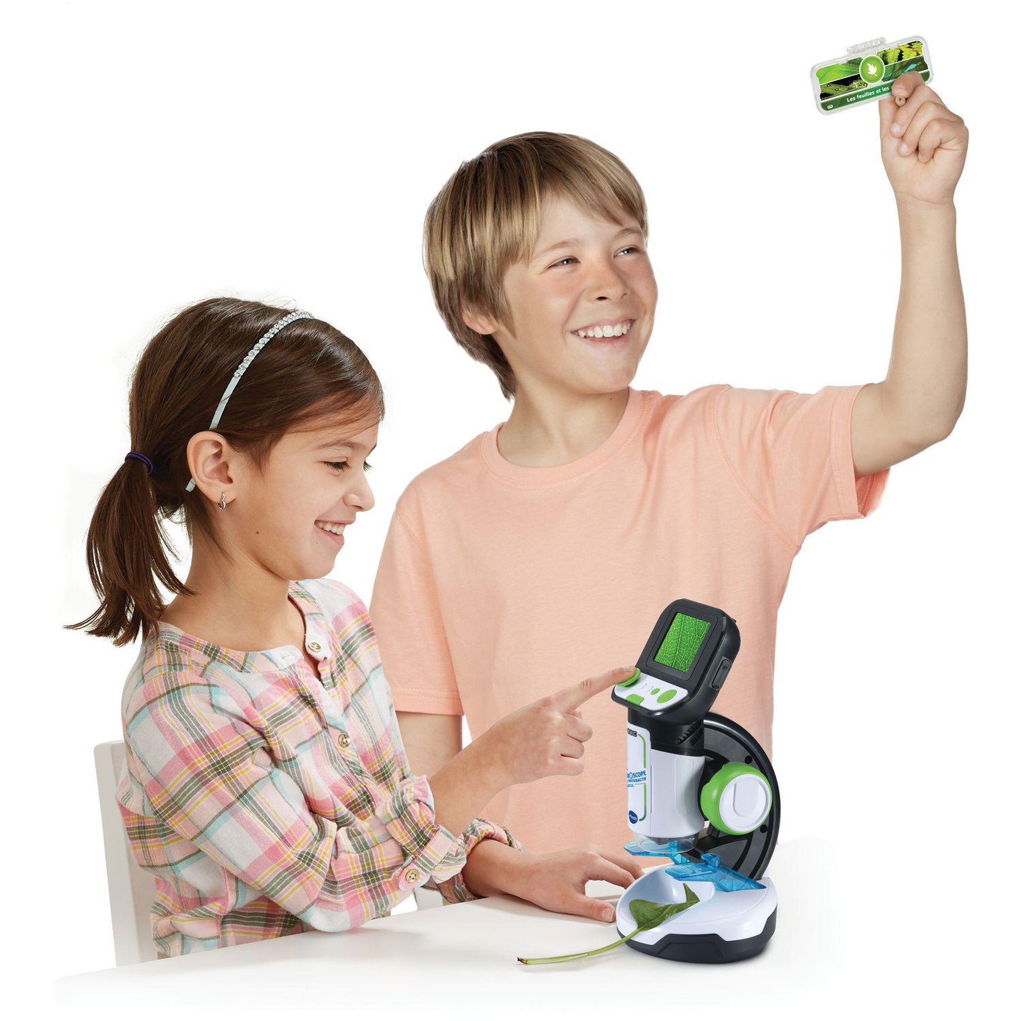 Voir la diapositive 2 : VTECH Microscope vidéo interactif - Genius XL  