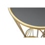 Voir la diapositive 4 : Paris Prix Table d'Appoint en Métal  Super  80cm Or