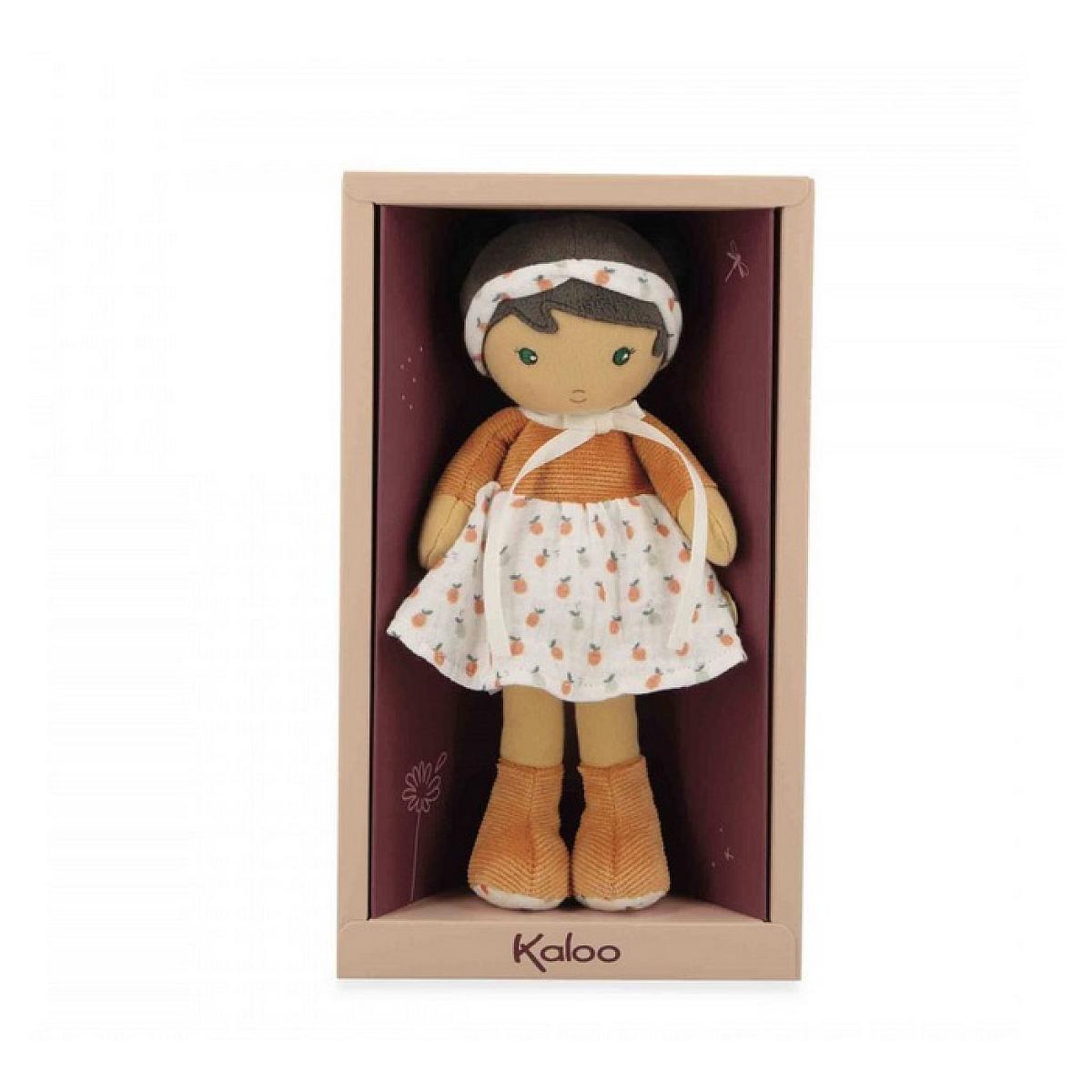 Voir la diapositive 2 : Kaloo Ma première poupée en tissu Éloïse - 25 cm