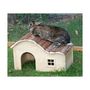 Voir la diapositive 3 : KERBL Maison pour rongeur - KERBL - Nature - Toit galbé - 40 x 25 x 25 cm