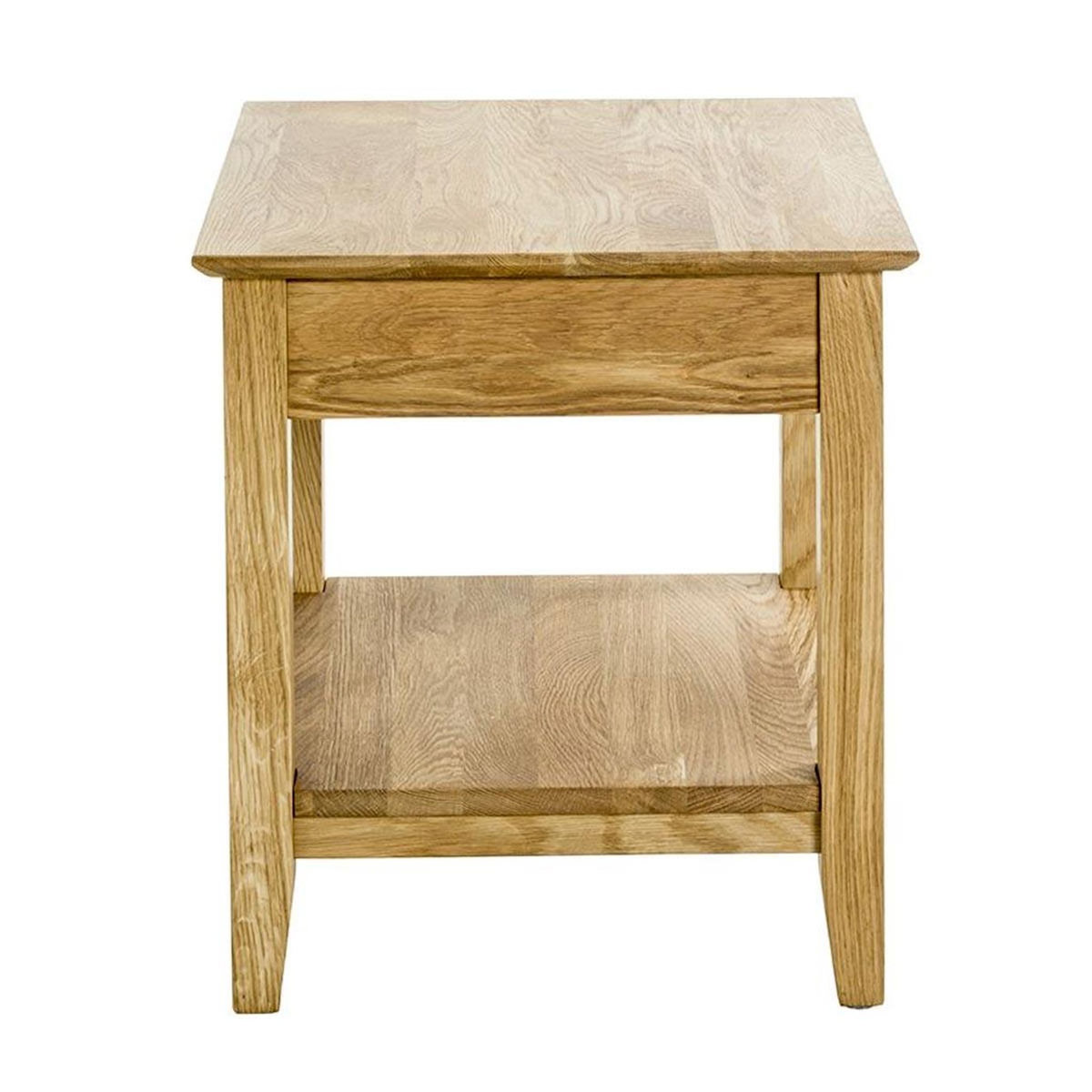 Paris Prix Table d'Appoint en Bois 2 Niveaux  Mani  52cm Chêne