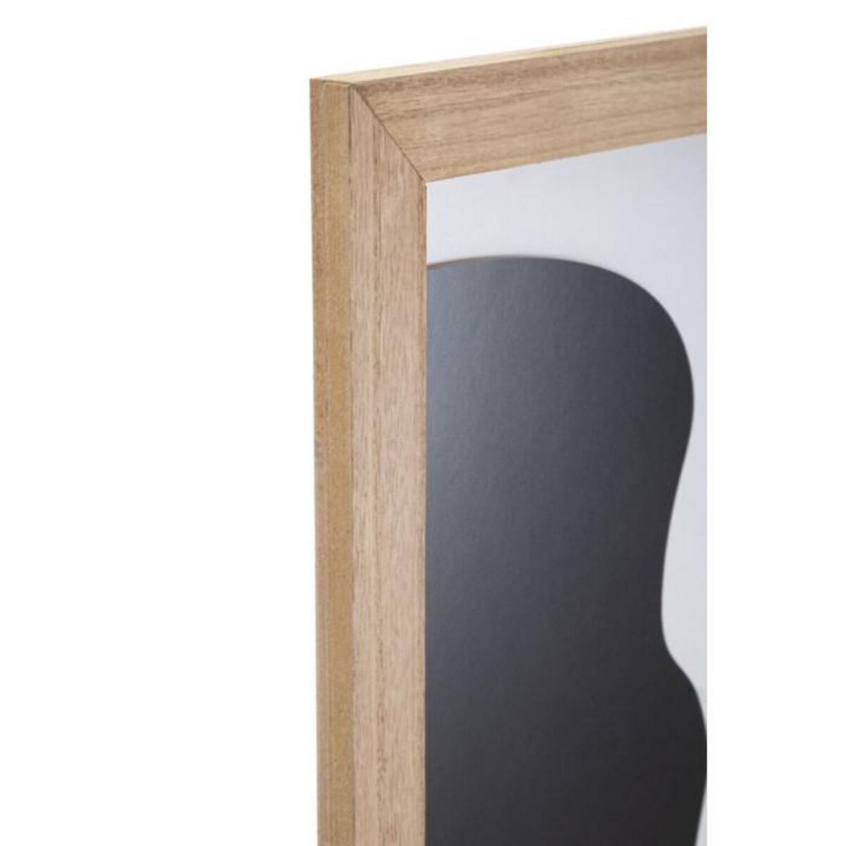 Paris Prix Décoration Murale Encadrée  Astry  80cm Naturel & Noir