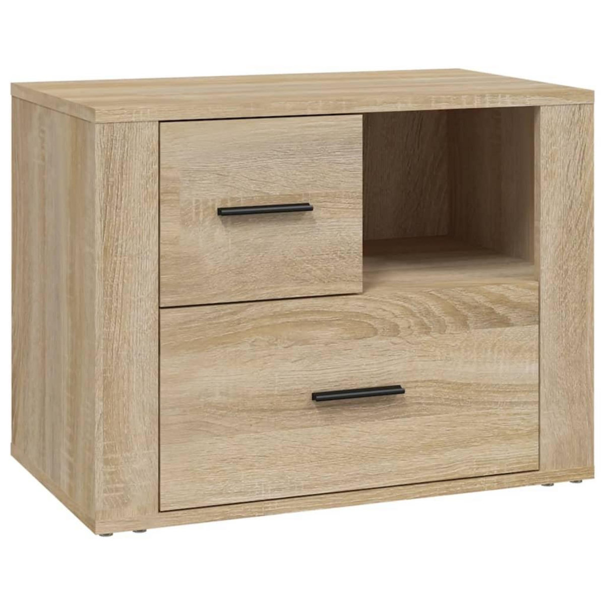 VIDAXL Table de chevet Chene sonoma 60x36x45 cm Bois d'ingenierie