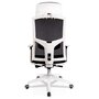 Voir la diapositive 5 : Paris Prix Fauteuil de Bureau Design  Luky  119cm Noir & Blanc