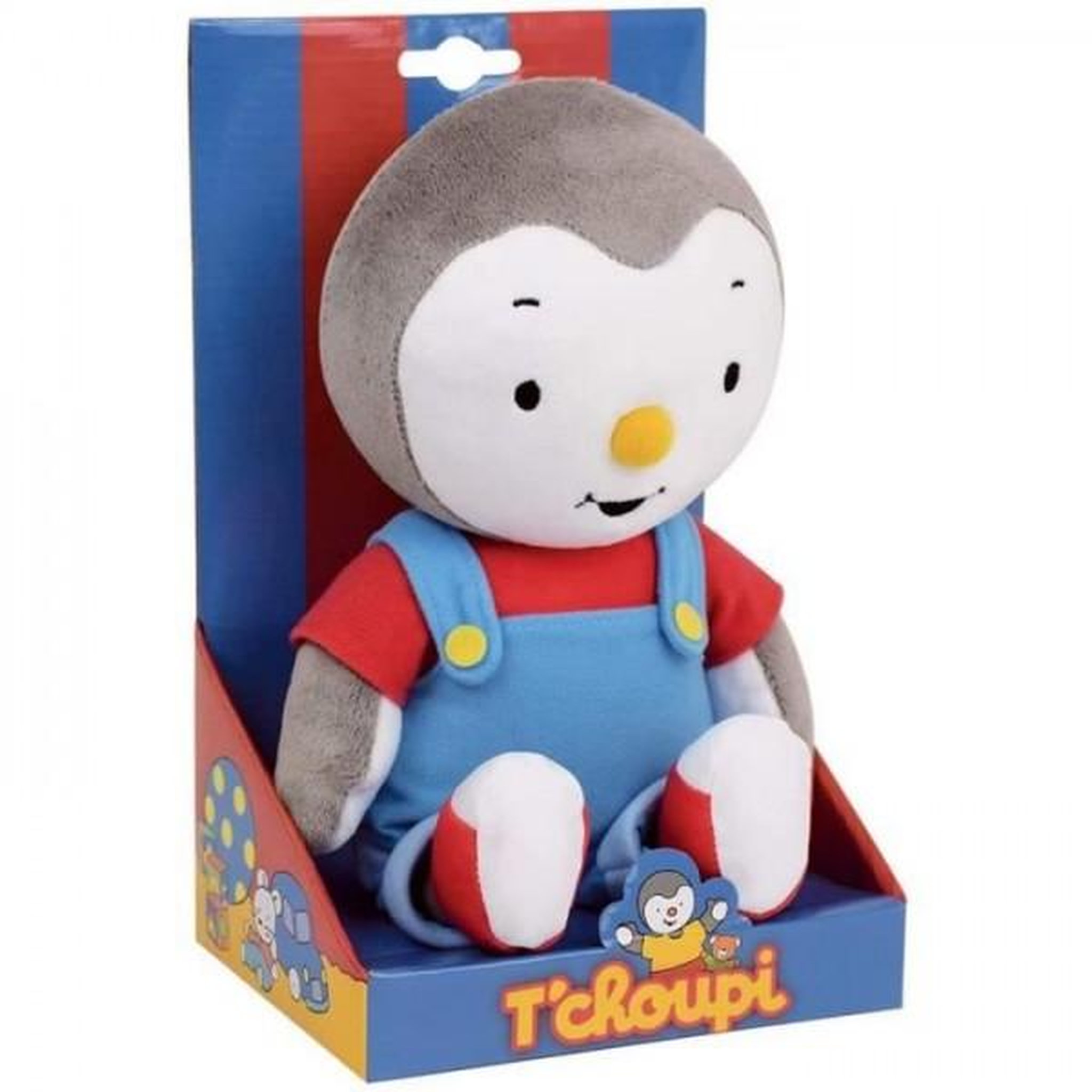 Voir la diapositive 3 : JEMINI Peluche T'choupi - JEMINI - Environ 30 cm - Polyester - Mixte