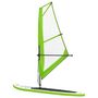 Voir la diapositive 4 : VIDAXL Ensemble de planche SUP gonflable avec voile Vert et blanc