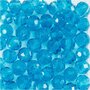  45 perles à facettes rondes Ø 4 mm - turquoise