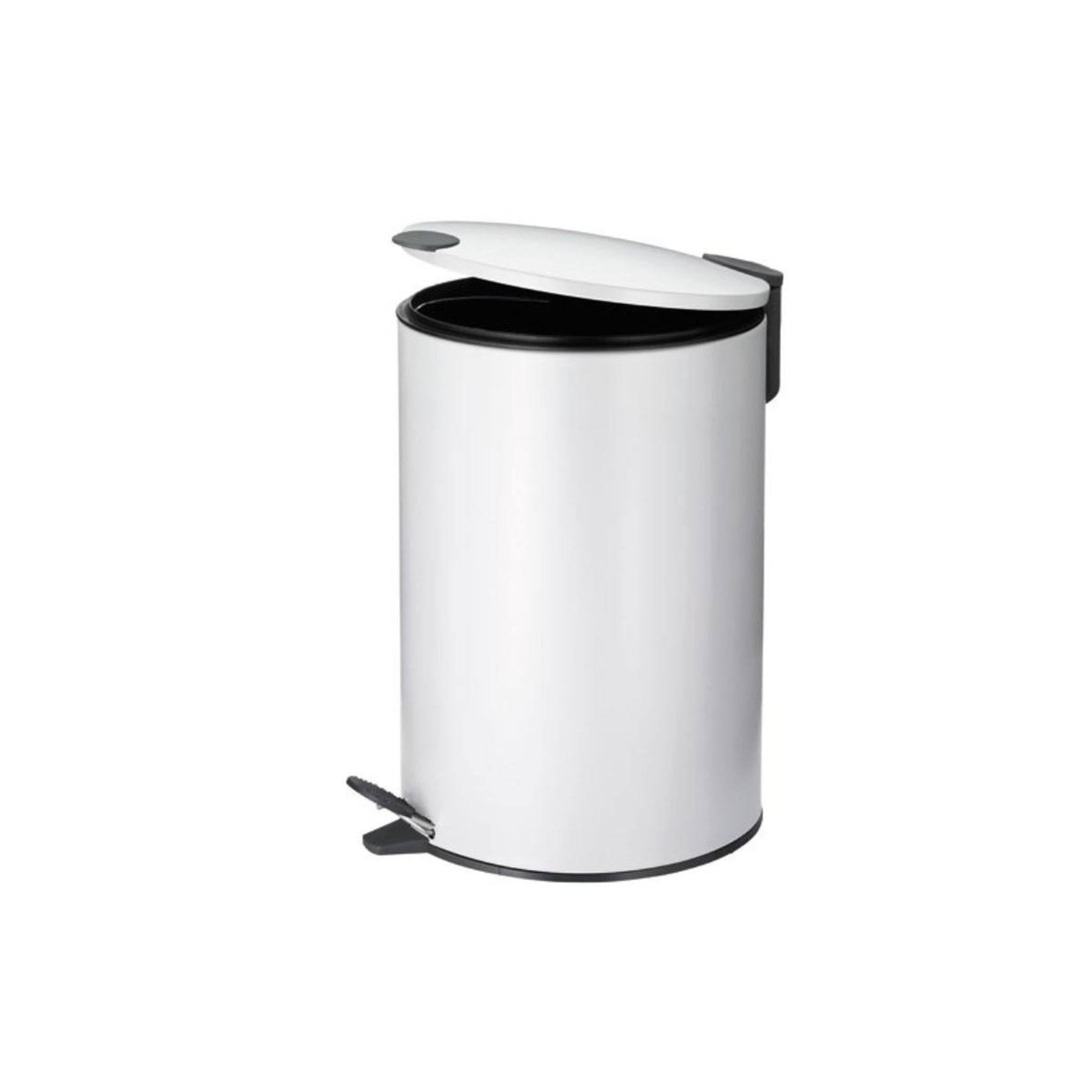Kela line Poubelle à pédale 12l blanc - 10641