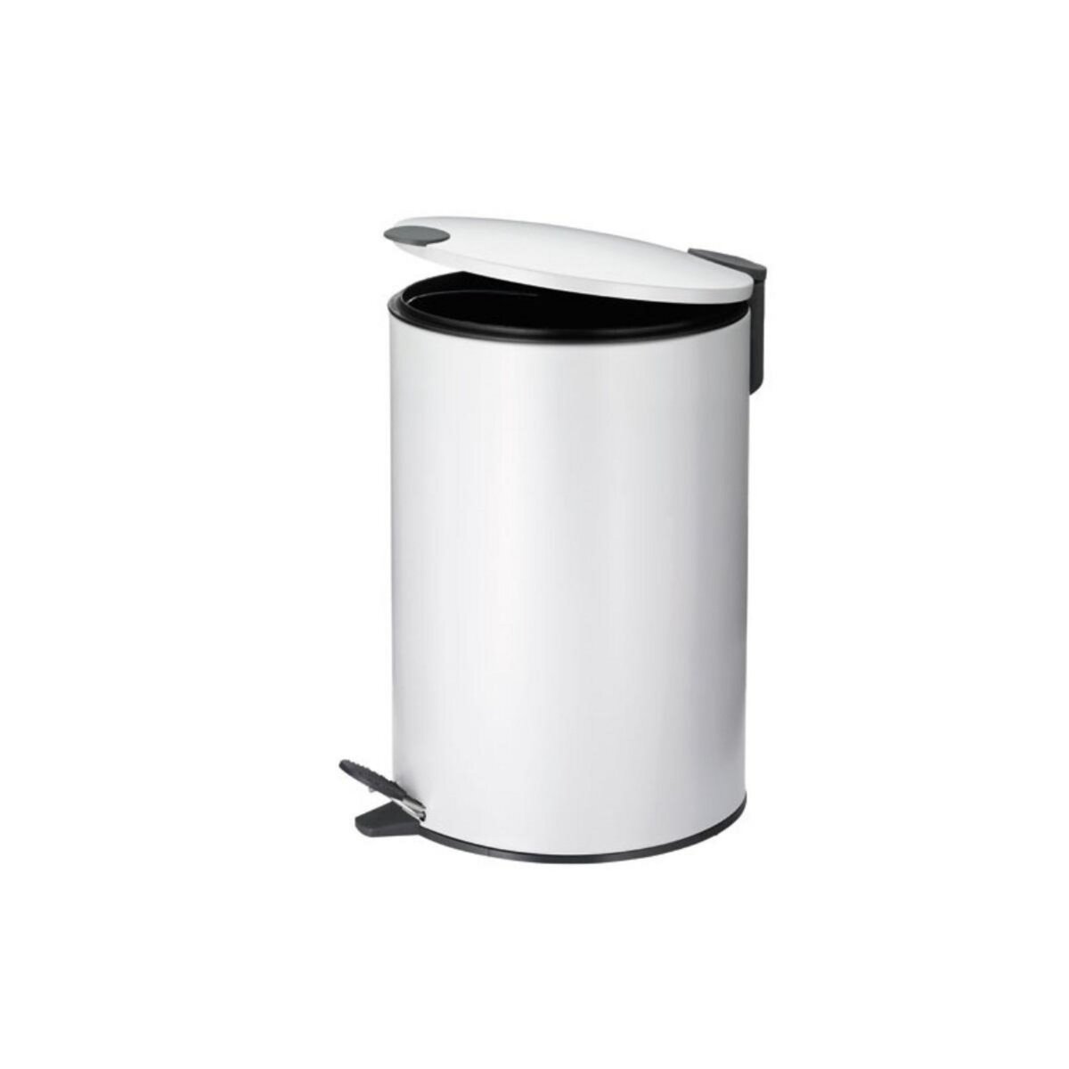 Kela line Poubelle à pédale 12l blanc - 10641