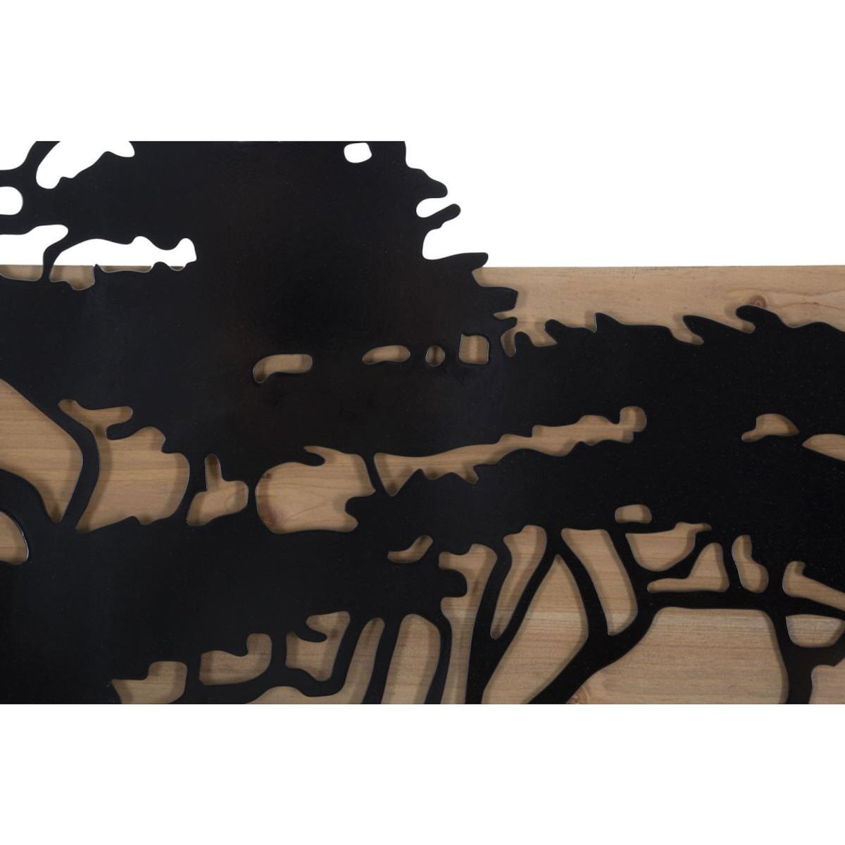Paris Prix Déco Murale Encadrée  Lahos  204cm Naturel & Noir