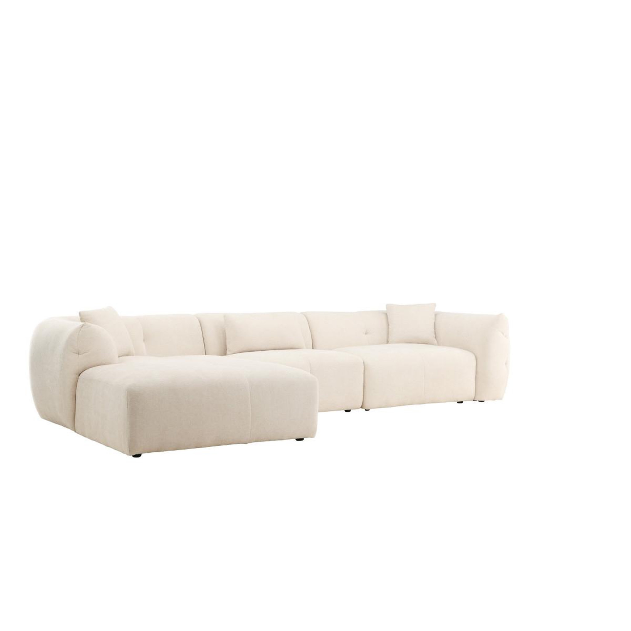 Voir la diapositive 2 : Paris Prix Canapé d'angle gauche  positano  335cm beige