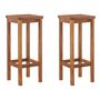 Voir la diapositive 5 : VIDAXL Ensemble de bar de jardin 3 pcs bois d'acacia solide