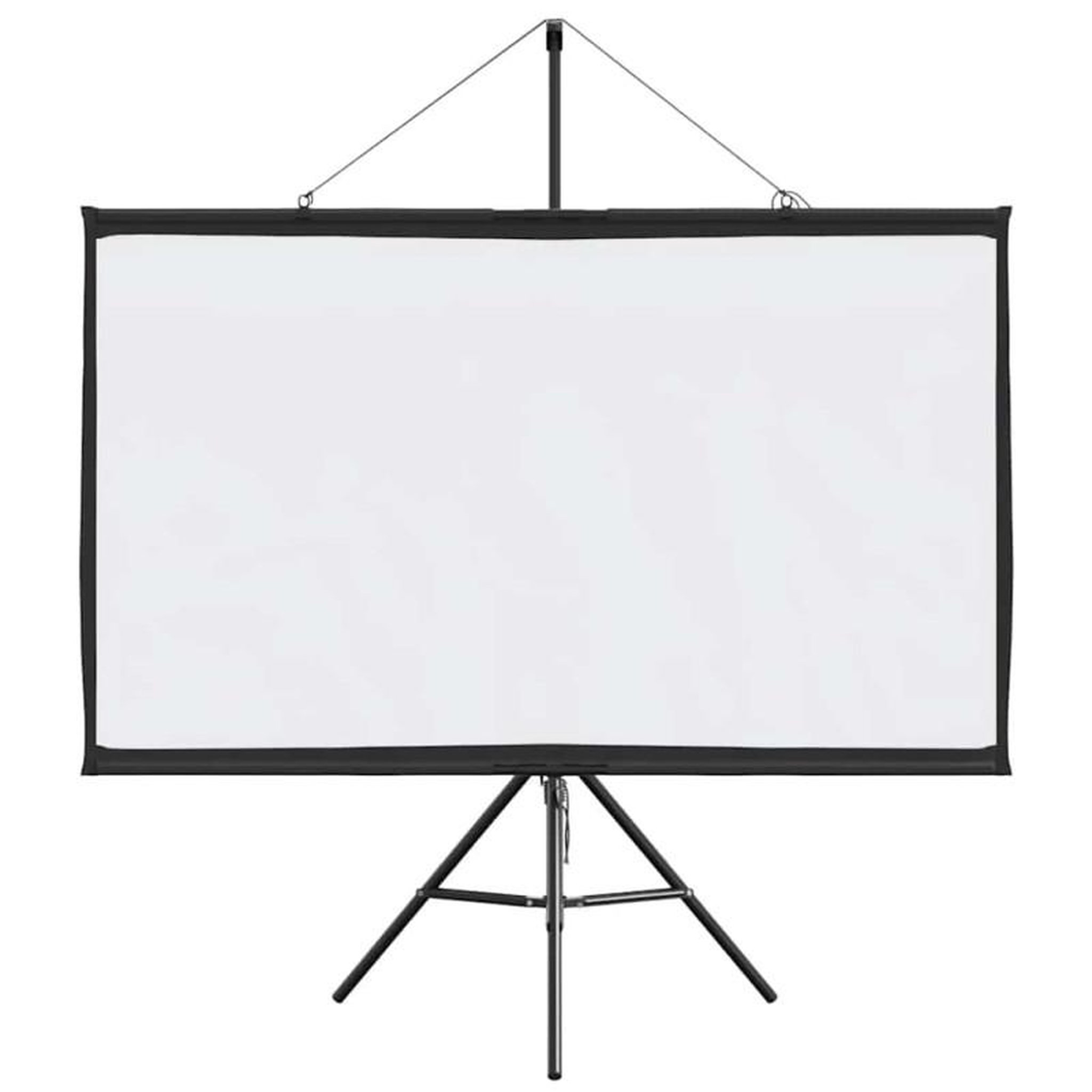 Voir la diapositive 4 : VIDAXL Écran de projection avec trépied 50 pouces 16 9