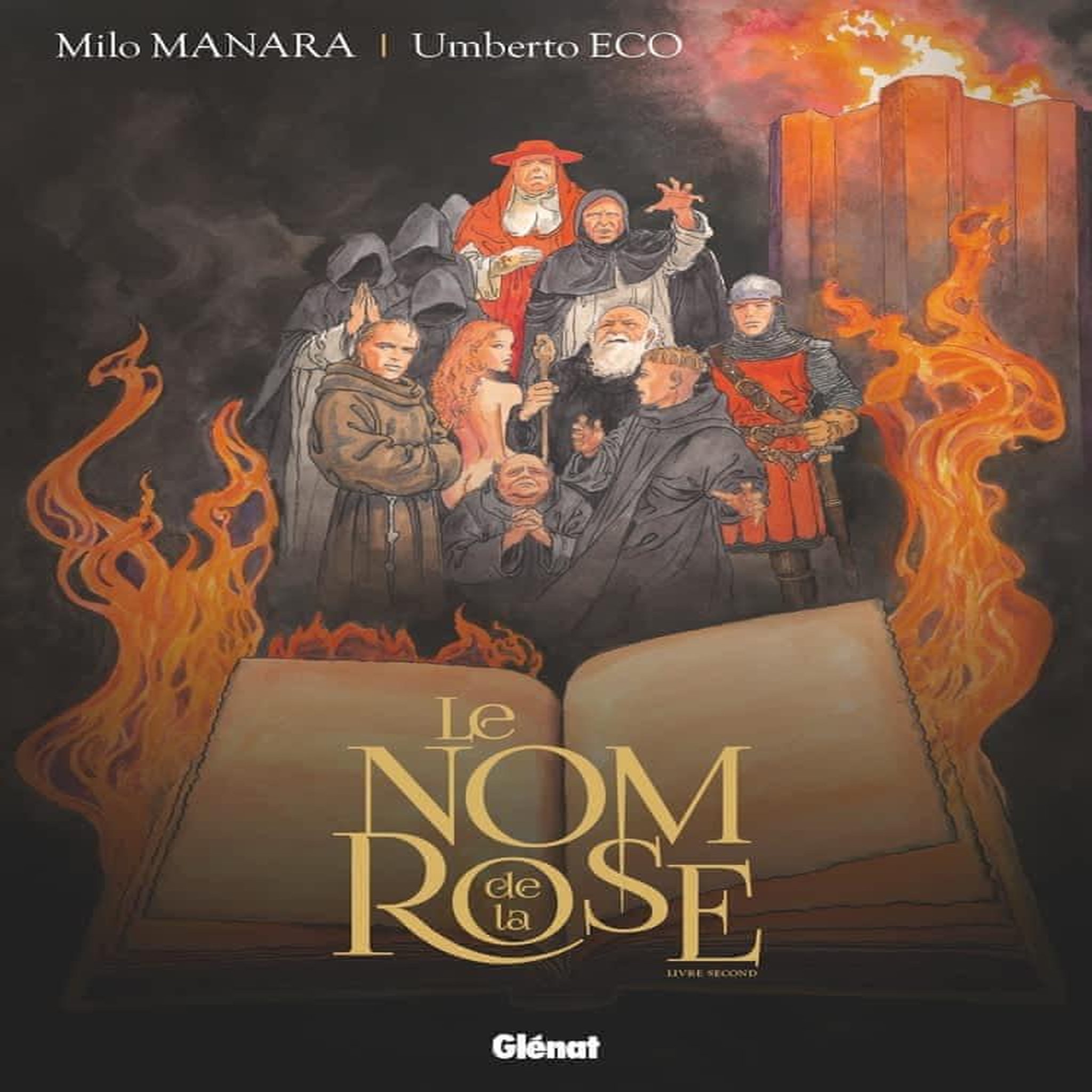 LE NOM DE LA ROSE TOME 2 , Manara Milo