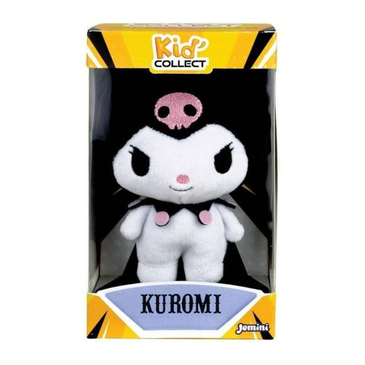 JEMINI Peluche a collectionner Kuromi - JEMINI - Hello Kitty - Kid'collect +/- 13 cm