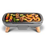 TEFAL Plancha électrique CB658P01 gris à poser, 46x30 cm