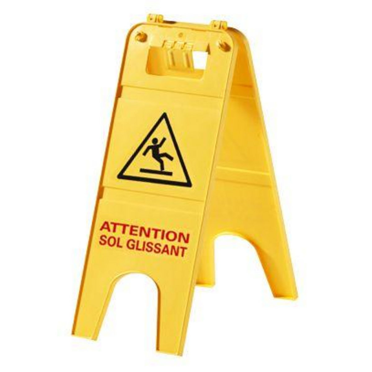OUTIFRANCE Panneau signalisation sol glissant - 228 x h. 600 mm 750 g