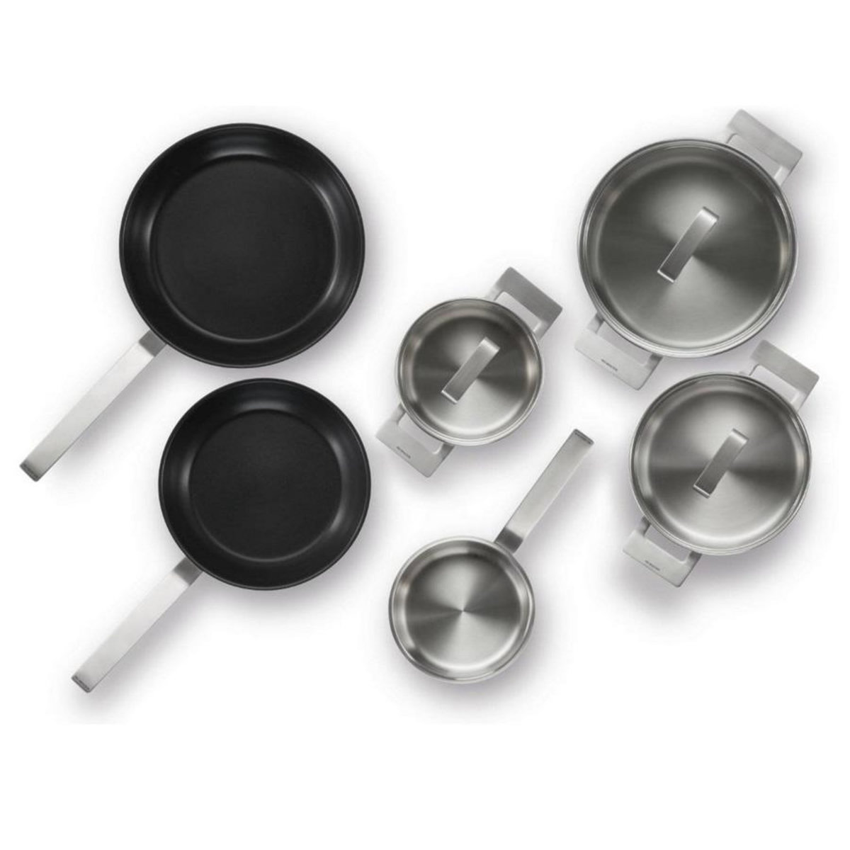 BOSCH Batterie de cuisine 6 pièces inox - HEZ9SE060