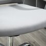 VINSETTO Vinsetto Fauteuil chaise de bureau ergonomique hauteur réglable pivotante 360° revêtement maille gris