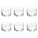 SECRET DE GOURMET Lot de 6 Verrines Droites  Paris  28cl Transparent