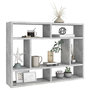 Voir la diapositive 3 : VIDAXL Etagere murale Gris beton 75x16x55 cm Bois d'ingenierie